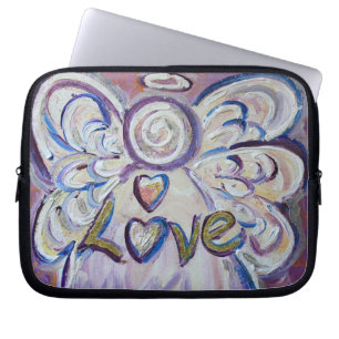 Angel Word Liebe Computer Sleeve Electronics Bag
