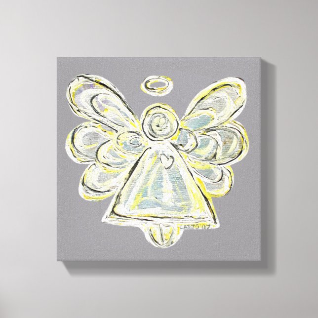 Angel Wrapped Canvas Wall Art Leinwanddruck (Vorderseite)