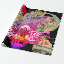 ANGEL WRAPPING PAPIER FÜR DEN Valentinstag