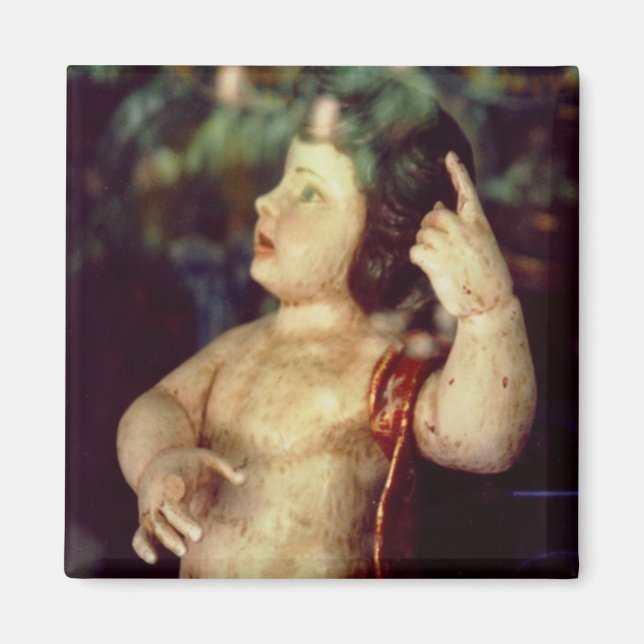 Angel zeigt das Way Magnet (Vorne)