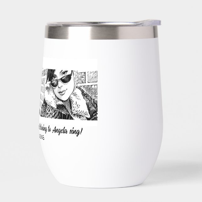 Angela Bingham Thermal Wine Tumbler (Links)