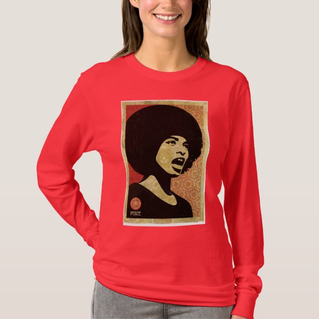 Angela Davis T-Shirt (Vorderseite)