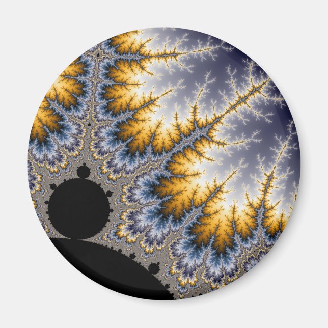 Angela - Fraktal Magnet (Vorne)