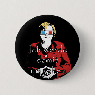 Angela Merkel Button