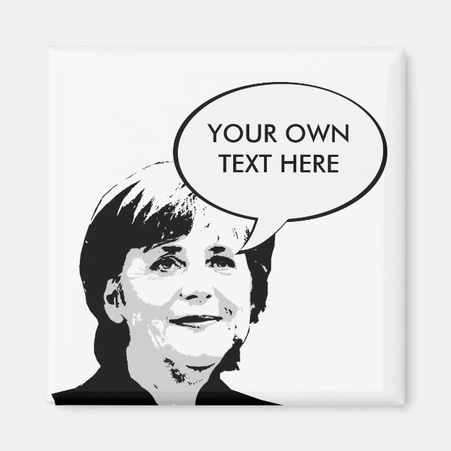 Angela Merkel Magnet (Vorne)