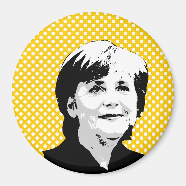 Angela Merkel Magnet (Vorne)