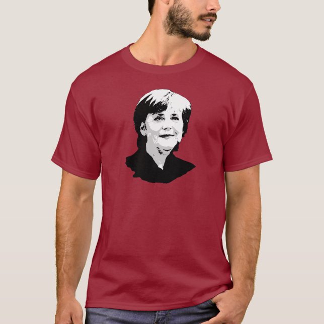 Angela Merkel T-Shirt (Vorderseite)