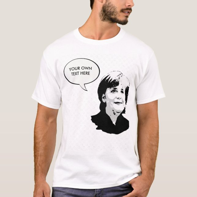Angela Merkel T-Shirt (Vorderseite)