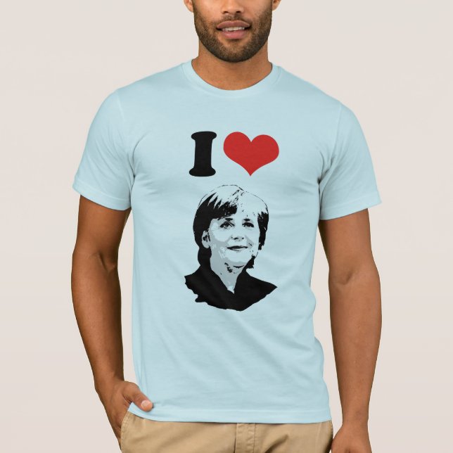 Angela Merkel T-Shirt (Vorderseite)