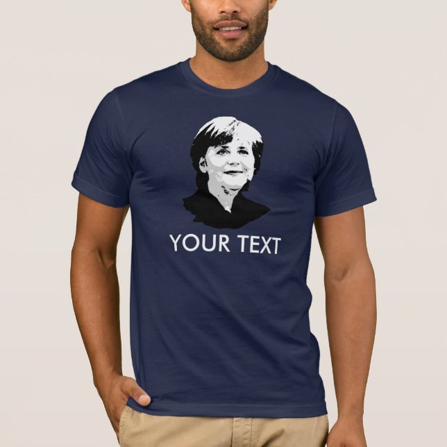 Angela Merkel T-Shirt (Vorderseite)