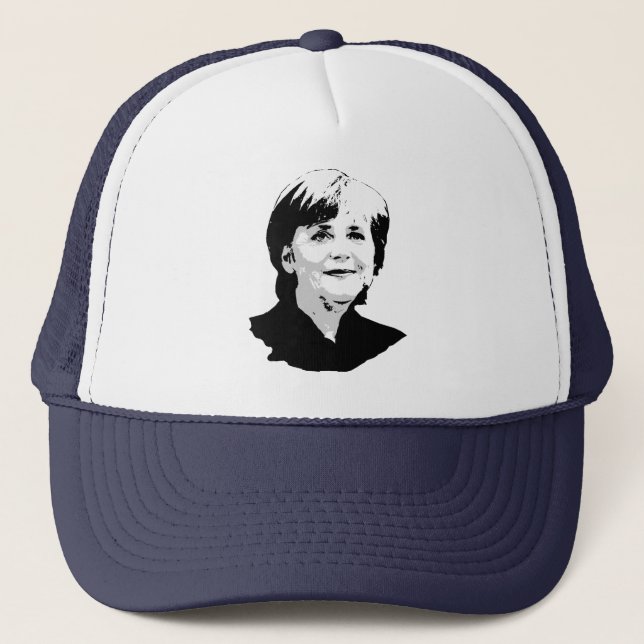 Angela Merkel Truckerkappe (Vorderseite)