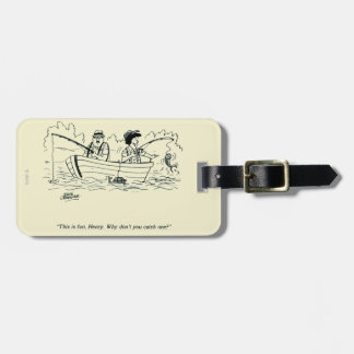 Angelausflug Gepäckanhänger