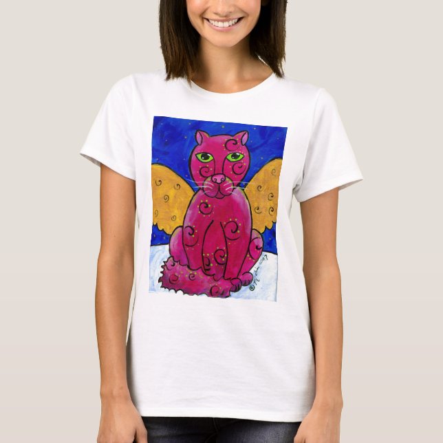 AngelCatPink T-Shirt (Vorderseite)