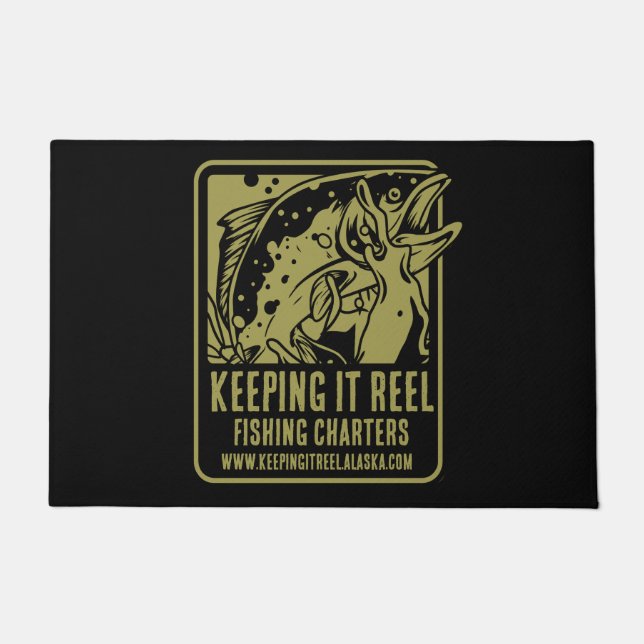 Angelcharter und Klubzubehör Fußmatte (Vorderseite)