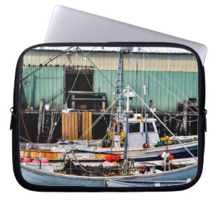 Angelegte Boote Laptopschutzhülle