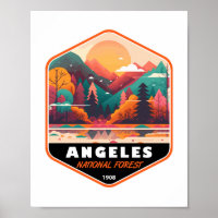 Angeles National Forest California Vintages Emblem