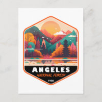 Angeles National Forest California Vintages Emblem
