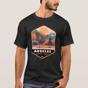 Angeles National Forest California Vintages Emblem T-Shirt
