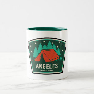 Angeles National Forest Camping Zweifarbige Tasse