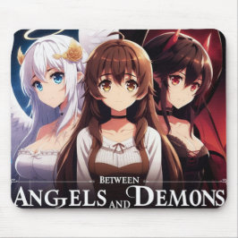 Ángeles y Demonios Mousepad