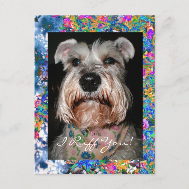 Angelface, ich ruff dich! postkarte (Vorderseite)