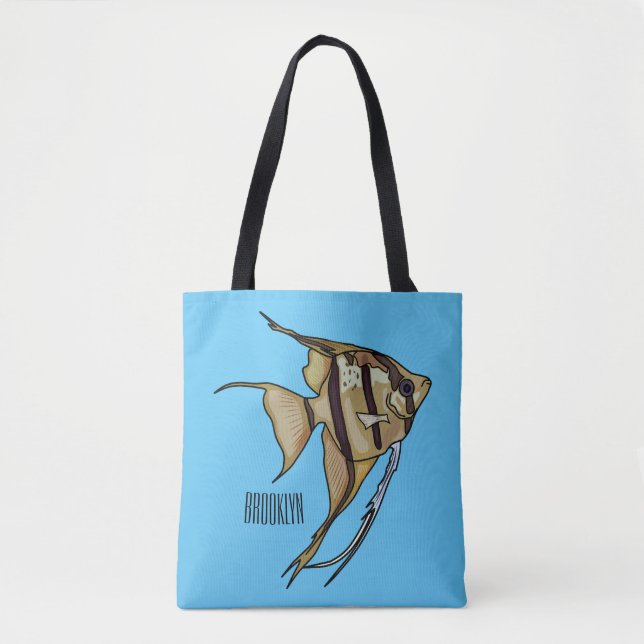 Angelfish Cartoon Illustration (Vorderseite)