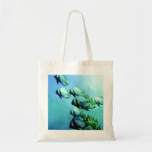 Angelfish Clear Blue Water Tragetasche