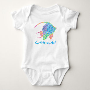 Angelfish Ein Stück Kinderwagen Baby Strampler