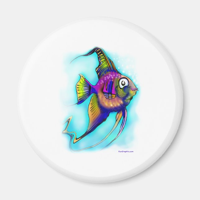 Angelfish Magnet (Vorne)