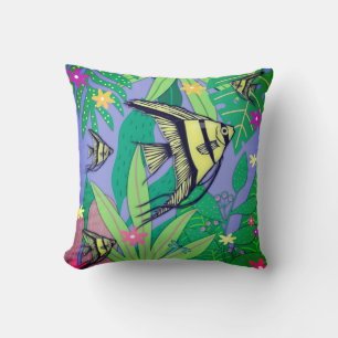 Angelfish Print #2 Recoleta Kissen
