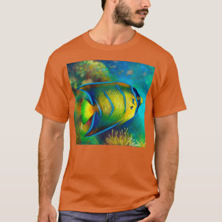 Angelfish Shirt Scuba Diving Shirt Aquarium Shirt