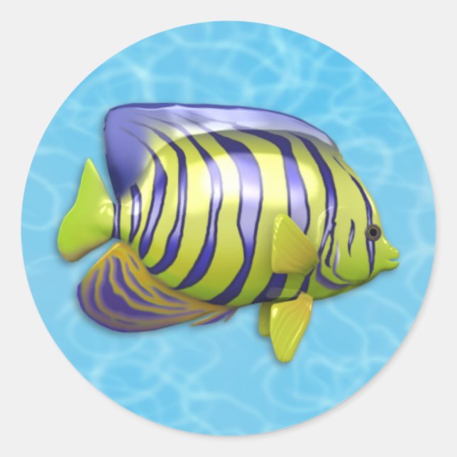 Angelfish Sticker (Vorderseite)