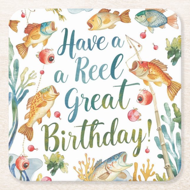 Angelfreunde Hochgeburtsmotive Aquarell Rechteckiger Pappuntersetzer (Vorderseite)