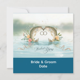 Angelhaken für Angelfreunde Einladung