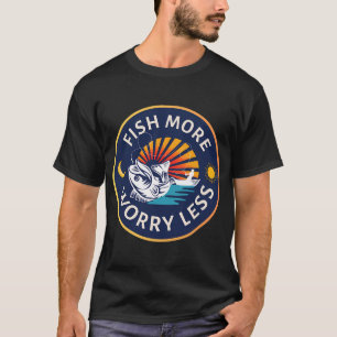 Angelhaken Herzschlag Köder Rute Fischer Angler T-Shirt