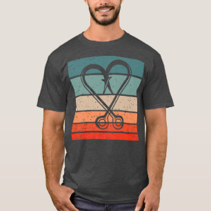 Angelhaken im Retro-Stil Vintage 261 T-Shirt