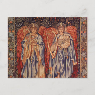 Angeli Laudantes von Sir Edward Coley Burne Jones Postkarte