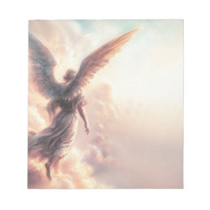 Angelic Angel Sky Clouds Notizblock