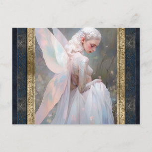 Angelic Fairy Woman Fantasy Art Postkarte