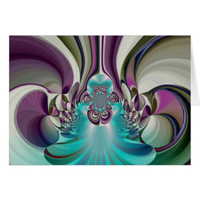 Angelic Hakuna Matata gibt Lila Herz (Vorderseite (Horizontal))