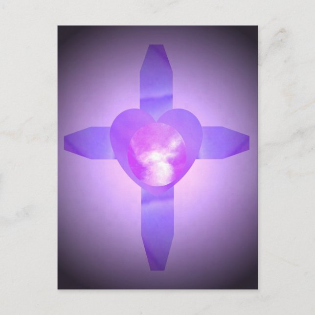 Angelic Heart Postkarte (Vorderseite)