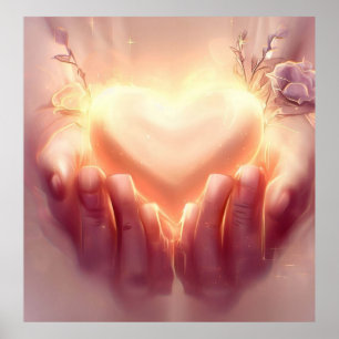 Angelic helft Hände Poster