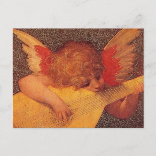 Angelic Musician Postkarte (Vorderseite)