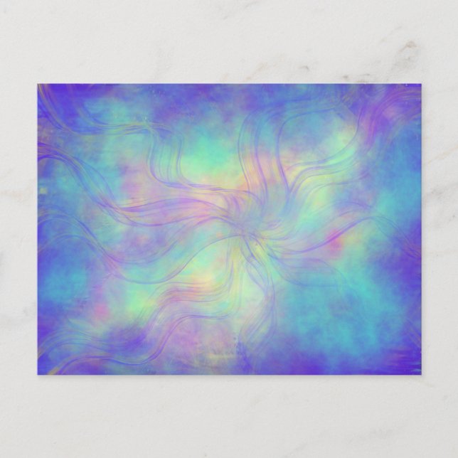 Angelic Presence Moderne Christliche Prophetie Kun Postkarte (Vorderseite)