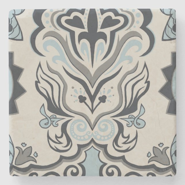 Angelic Rennaissance Stone Untersetzer (Vorderseite)