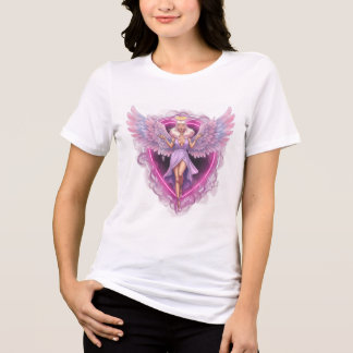 Angelic Summer Vibe T-Shirt 💖 😇 Tri-Blend Shirt