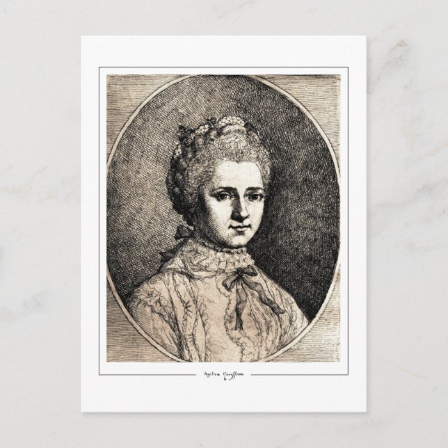 Angelica Kauffman #18 - Fine Art Postcard Postkarte (Vorderseite)