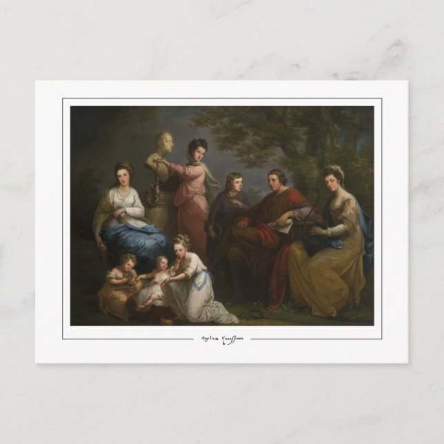 Angelica Kauffman #200 - Fine Art Postcard Postkarte (Vorderseite)