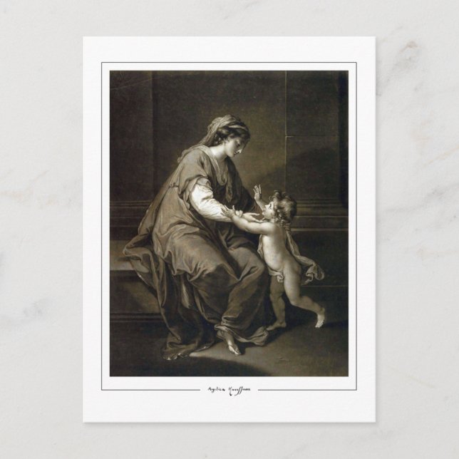 Angelica Kauffman #214 - Fine Art Postcard Postkarte (Vorderseite)