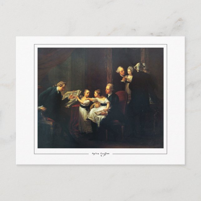 Angelica Kauffman #87 - Fine Art Postcard Postkarte (Vorderseite)